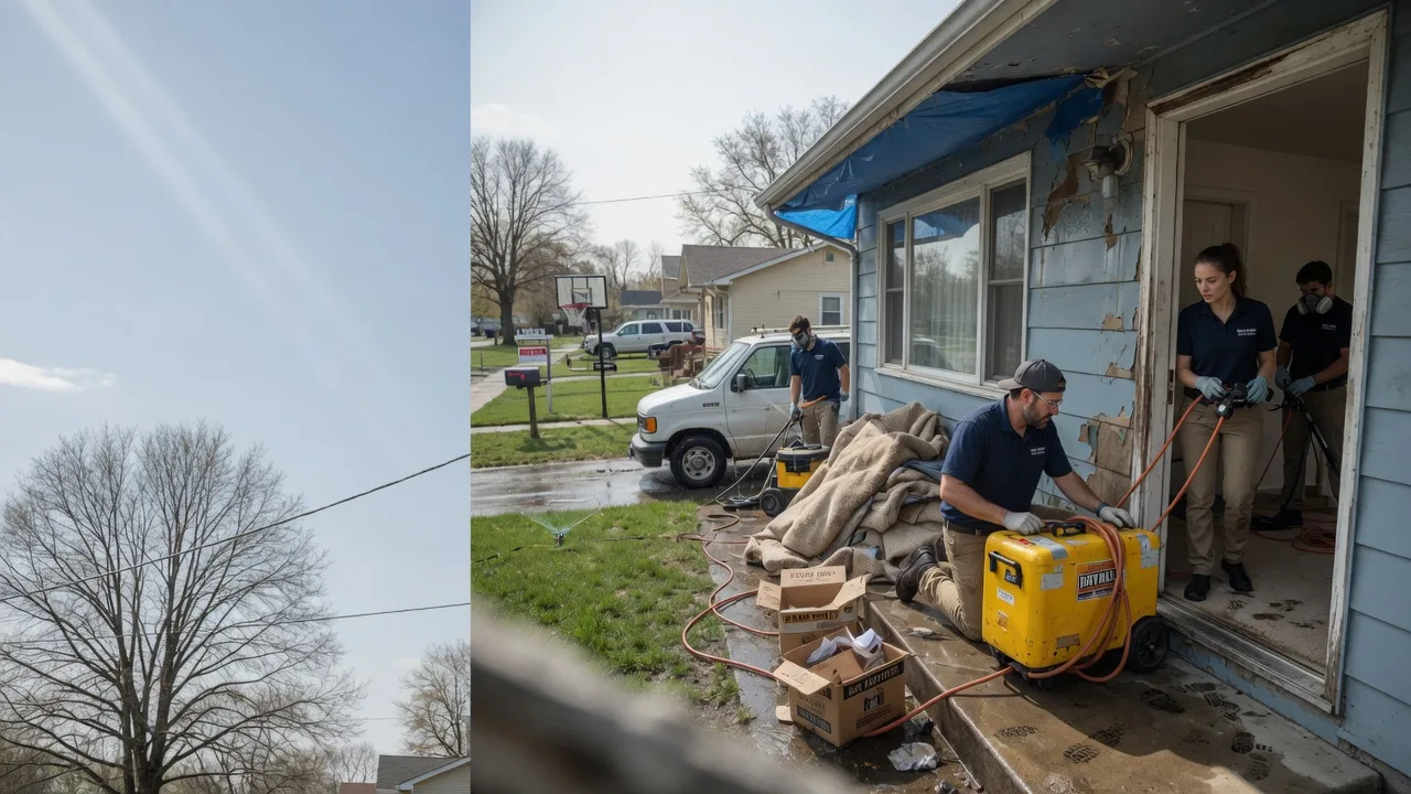 Basement Flood Cleanup in Bellevue, MI near me